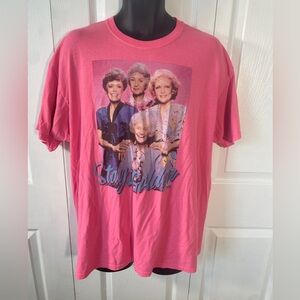 Pink The Golden Girls “Stay Golden” Graphic Men’s Shirt